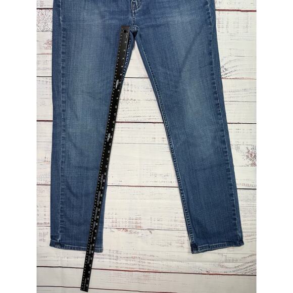 Levis 514 Jeans Mens 36x32 Medium Stone Wash Straight Leg Slim Fit Denim Casual - Picture 6 of 6